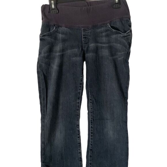 Pre Owned Women’s Gap Maternity Original Long and Lean Jeans Sz 2 Reg Comfort - Picture 5 of 15